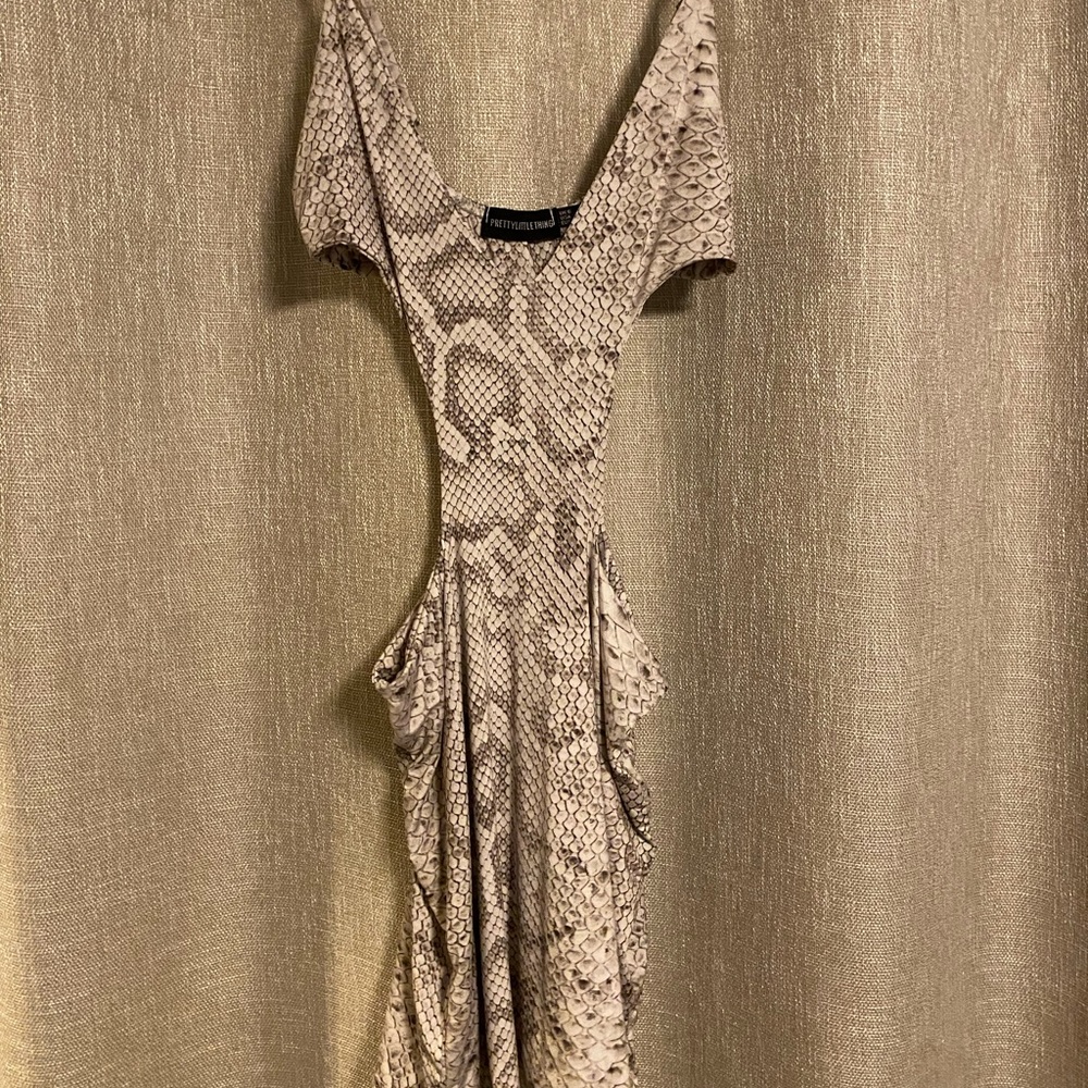 PLT cutout bodycon dress